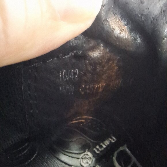 BOC Born Clogs Women's Size 10/42 Black Tooled Faux Leather Slip On Boho - Picture 11 of 13